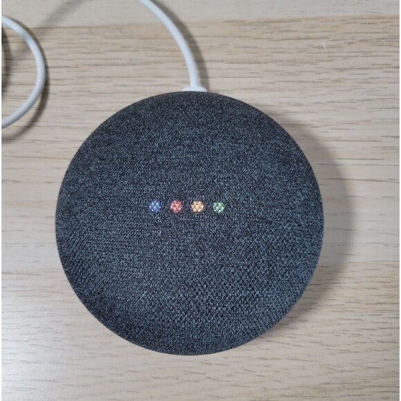 Google Home Mini Nest Smart Speaker Google Assistant Music Voice Search Charcoal - Picture 3 of 7